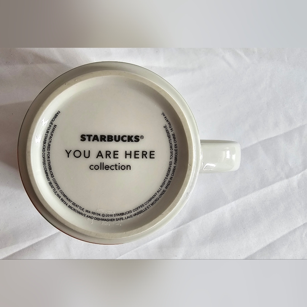 Starbucks Collectible Coffee Mug You are Here DALLAS Collectible 2016 14oz Texas - Picture 5 of 5